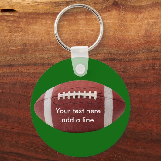 Maßgeschneiderte Fußball-Schlüsselkette Schlüsselanhänger (Vorderseite)
