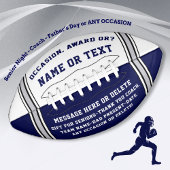 Maßgeschneiderte Fußbälle mit kurzen Anweisungen Football