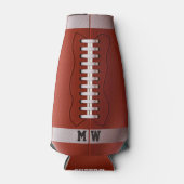 Maßgeschneiderte Fußballflasche cooler Flaschenkühler (Vorderseite)
