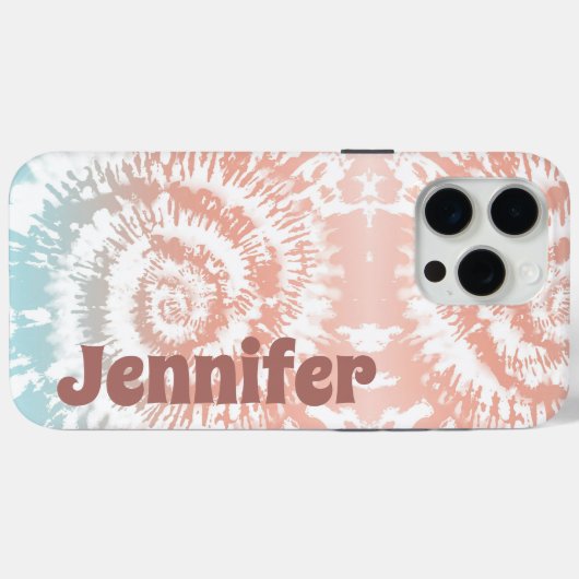 Maßgeschneiderte Gefärbte Krawatte iPhone/iPad Geh Case-Mate iPhone Hülle (Rückseite (Horizontal))