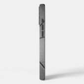 Maßgeschneiderte Gehäuse mit Metallmuster Case-Mate iPhone Hülle (Rückseite / Links)