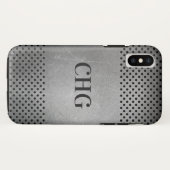 Maßgeschneiderte Gehäuse mit Metallmuster Case-Mate iPhone Hülle (Rückseite (Horizontal))