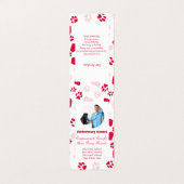 Maßgeschneiderte geklappte Veterinärkarte Visitenkarten (Außenseite Aufgefaltet)