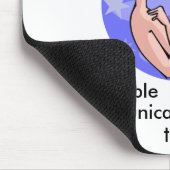 Maßgeschneiderte Gemini-Merkmale mit Niedlichen Ca Mousepad (Ecke)