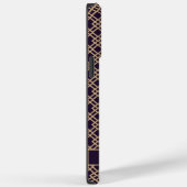 Maßgeschneiderte Geometrie des Lila-braunen Quadra Case-Mate iPhone Hülle (Rückseite / Rechts)