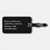 Maßgeschneiderte Gepäckmarke für Wild Lion Gepäckanhänger (Rückseite horizontal)