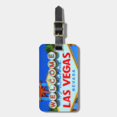 Maßgeschneiderte Gepäckmarke Las Vegas Gepäckanhänger (Vorderseite vertikal)