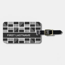 Maßgeschneiderte Gepäckmarkierungen für geometrisc Gepäckanhänger