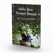 Maßgeschneiderte Geschenke für ältere Elternpaare Fotoblock (Rechts)