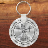 Maßgeschneiderte Geschenke für Gemeindefreunde Schlüsselanhänger (Vorderseite)
