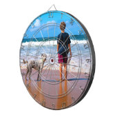 Maßgeschneiderte Geschenke für Ihr Foto Dart Board Dartscheibe (Vorderseite rechts)