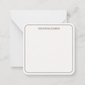 Maßgeschneiderte Geschenkkarte für eine Edelstahls Mitteilungskarte (Vorderseite)