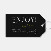 Maßgeschneiderte Geschenkmarke für den Schwarzen H