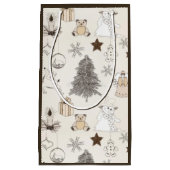 Maßgeschneiderte Geschenktasche - Klein, glänzend Kleine Geschenktüte (Vorderseite)