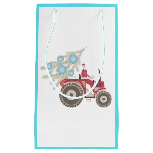 Maßgeschneiderte Geschenktasche - Klein, glänzend Kleine Geschenktüte (Vorderseite)