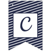 Maßgeschneiderte, geschliffene Preppy-Jagd Wimpelkette (Zweite Fahne)