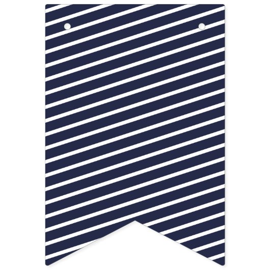 Maßgeschneiderte, geschliffene Preppy-Jagd Wimpelkette (Erste Fahne)