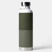 Maßgeschneiderte, gesprenkelte obere grüne Flasche (Rechts)