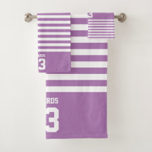 Maßgeschneiderte gestreifte Sportarten mit Namen