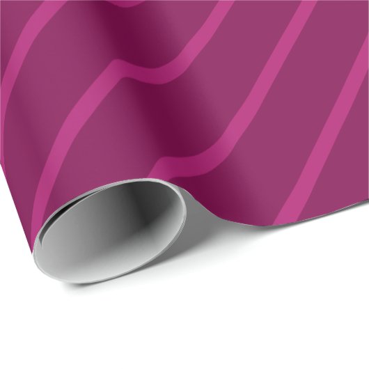 Maßgeschneiderte gestreifte Vorlage Elegantes Wine Geschenkpapier (Rolleneckpunkt)