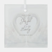 Maßgeschneiderte Glasverzierung Ornament Aus Glas (Vorderseite)