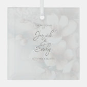 Maßgeschneiderte Glasverzierung Ornament Aus Glas (Vorderseite)