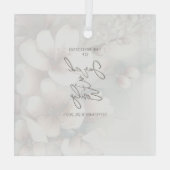 Maßgeschneiderte Glasverzierung Ornament Aus Glas (Rückseite)