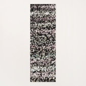 Maßgeschneiderte Glitzer Rose Gold abstrakt Yogamatte (Rückseite)