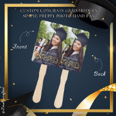 Maßgeschneiderte Glückwunsch Grad Modernes, einfac Fächer