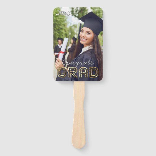 Maßgeschneiderte Glückwunsch Grad Modernes, einfac Fächer (Vorderseite)