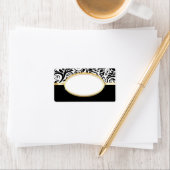 Maßgeschneiderte Gold-Etiketten Adressaufkleber (Insitu)