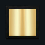 Maßgeschneiderte Gold Look Blank Vorlage Glamour M Erinnerungskiste<br><div class="desc">Custom Gold Look Blank Template Glamour moderne Holzschmuck Keepake Box.</div>