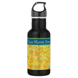 Maßgeschneiderte Goldene Daffodien Trinkflasche