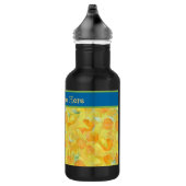 Maßgeschneiderte Goldene Daffodien Trinkflasche (Rechts)