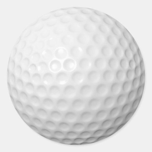 Maßgeschneiderte Golf Ball Stickers (Vorderseite)