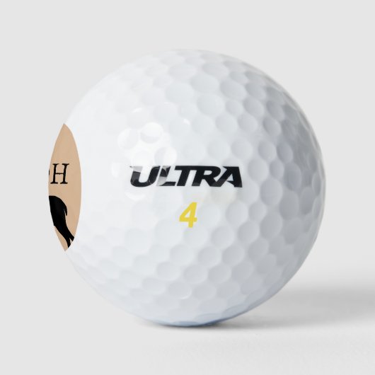 Maßgeschneiderte Golf-Bälle mit Hirschgeweih Golfball (Logo)