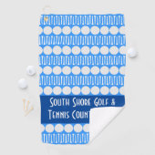 Maßgeschneiderte Golf Balls & T-Shirts Blue Golf H Golfhandtuch (Insitu)