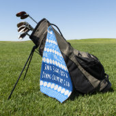 Maßgeschneiderte Golf Balls & T-Shirts Blue Golf H Golfhandtuch (Gras)