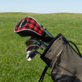 Maßgeschneiderte Golf Club Head Cover mit Initiale Headcover (In SItu)
