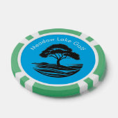 Maßgeschneiderte Golf Course Poker Chips (Einzeln)