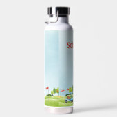 Maßgeschneiderte Golf Thwater Flasche (Rechts)