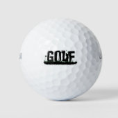 Maßgeschneiderte Golfbälle (Vorderseite)