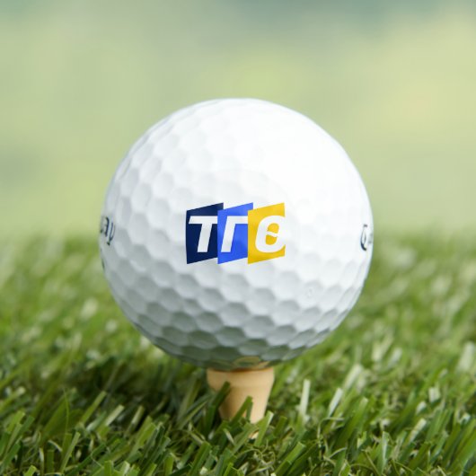 Maßgeschneiderte Golfbälle mit Farbbriefen (Insitu T-Shirt)