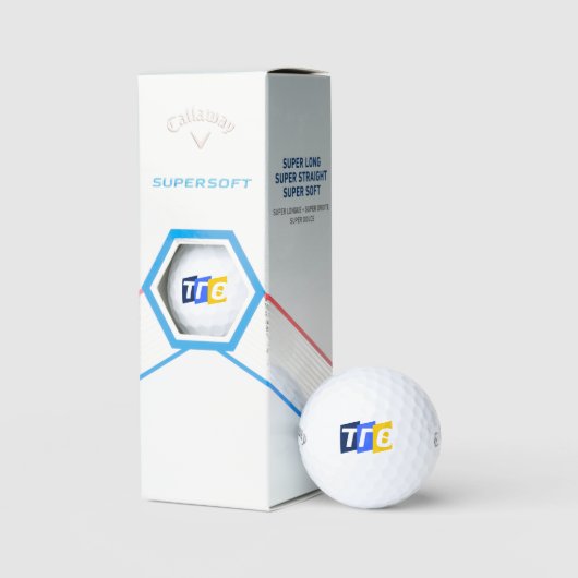 Maßgeschneiderte Golfbälle mit Farbbriefen (Verpackung)