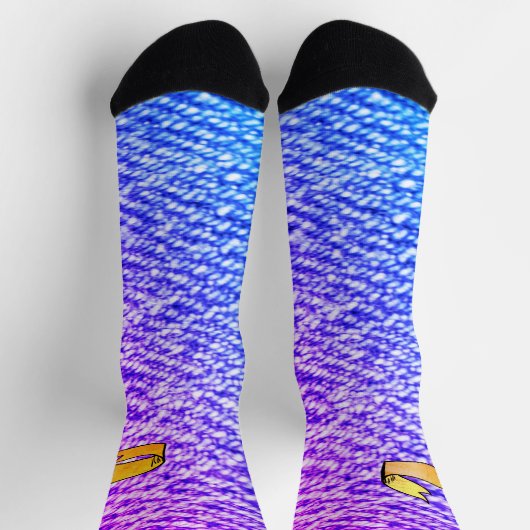 Maßgeschneiderte Gradient Socken (Oben)