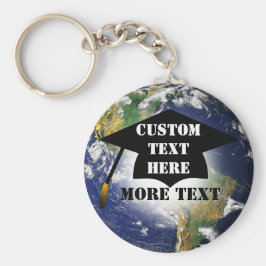 Maßgeschneiderte Graduierungsobergrenze auf dem Sc Schlüsselanhänger