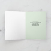 Maßgeschneiderte Grandson Abschluss Card Karte (Innenseite)