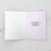 Maßgeschneiderte Grandtochter-Abschluss-Karte Karte (Innenseite)