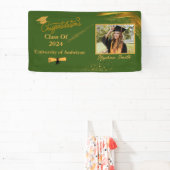 Maßgeschneiderte Gratulationen grün und gold moder Banner (InSitu)