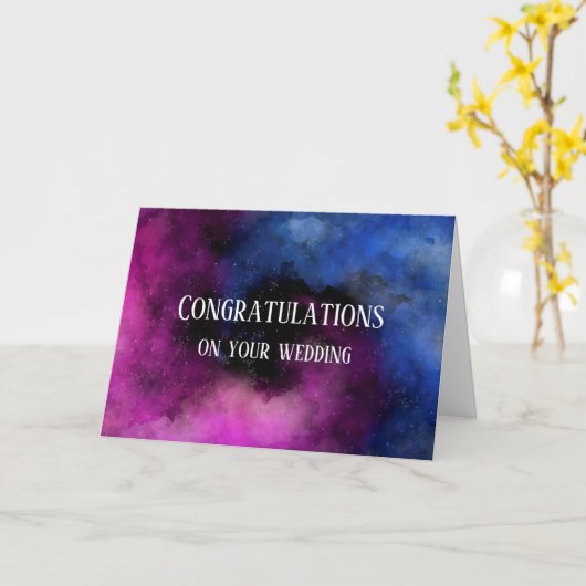 Maßgeschneiderte Gratulationen Hochzeitsfeier Karte (Gelbe Blume)